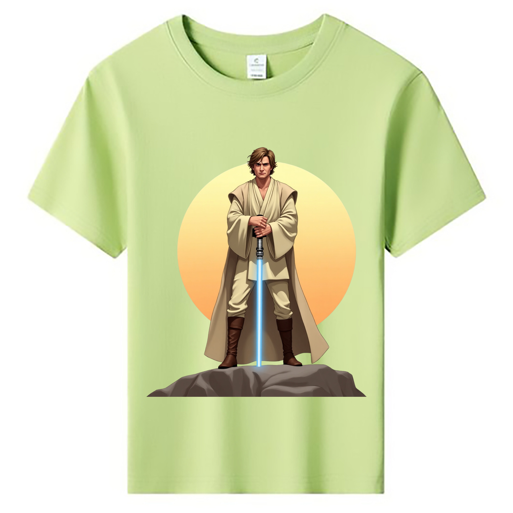 （画像用） スター・ウォーズ Star Wars 綿100％キッズTシャツ（フロントプリント）